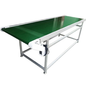 Factory professional custom pvc belt conveyor/aluminum frame conveyor belt overhead garment food conveyor systems equipment line