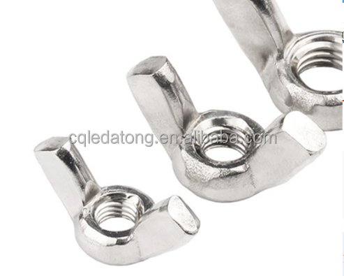 DIN1587 Hand Tightening Nuts M12 Butterfly Nuts 1/4-20 3/8