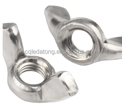 DIN1587 Hand Tightening Nuts M12 Butterfly Nuts 1/4-20 3/8