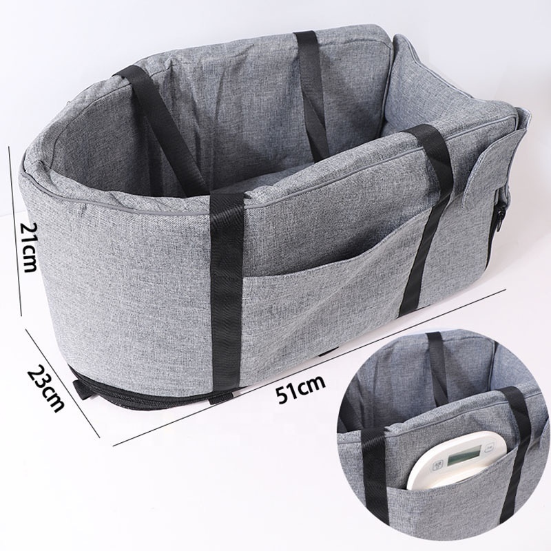 Car dog kennel dual-use portable pet pet car central control car seat pet mat Outdoor dog and cat kennel