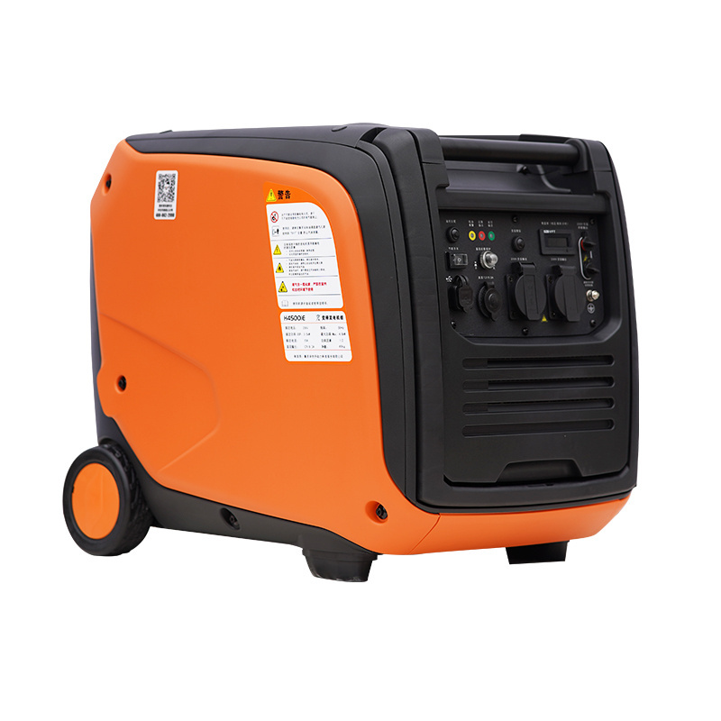 portable Inverter Generator 120-240V 3500W 3.5KW Power System 4 Stroke Portable Digital Power Inverter Gasoline Generator