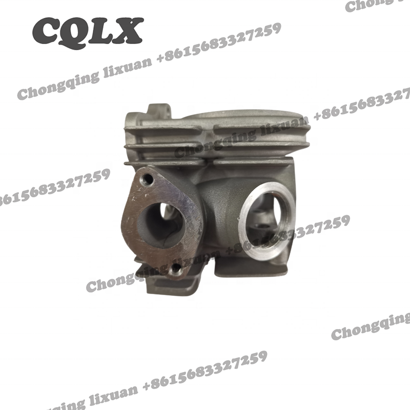 Motorcycle Engine Spare Parts Cylinder Head Assembly for Lifan 125cc Lf125 Cd110 C110 Engine Cylinder Head