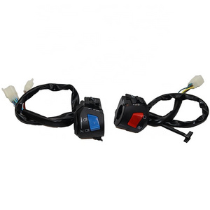 Handlebar Switch Electric Control System Motorcycle Left and Right Handlebar Kill Switch For Headlight Horn and Ignition