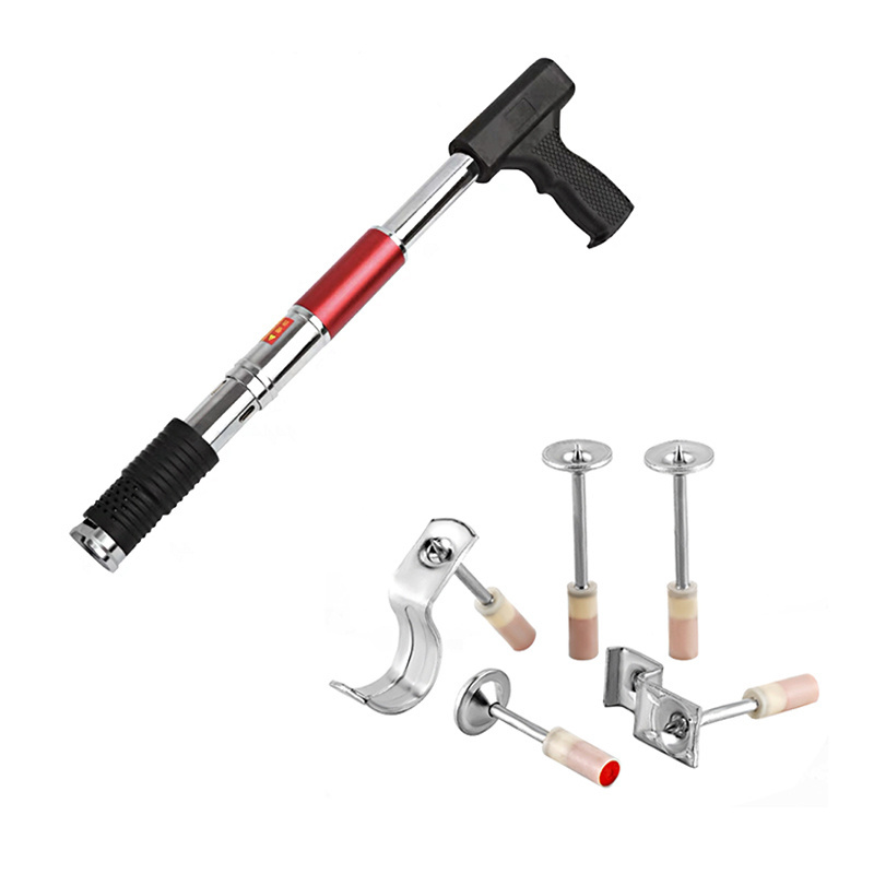 For Ceiling and Genre Nail Guns Manual Steel Industrial OEM Red Manual Hand Taping Screw Drilling 4 Power Levels Ceiling Tool /