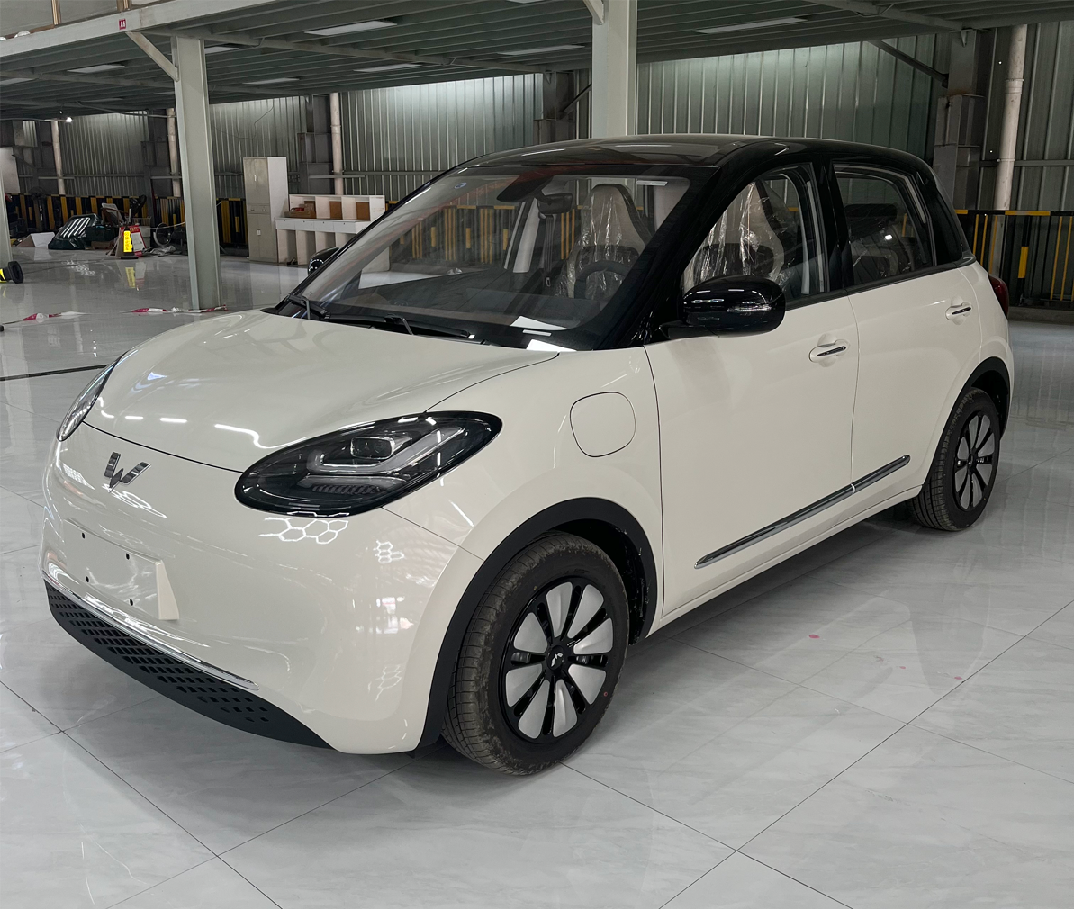 cheap Chinese electric mini bingo car available both new and used models in 2023 Wuling Binguo electric carro voiture 2024 auto