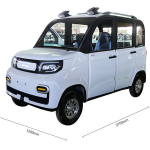 2023 New Maintenance Free Low-Speed carro voiture 2024 auto 4 Seater Fully Enclosed Vehicle Small Auto Electric Mini Cars