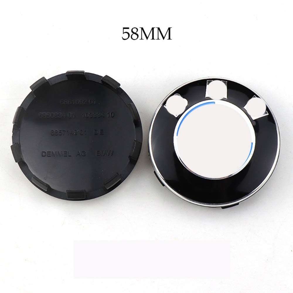 Car Wheel Hub Center Caps Covers Emblem 56mm 68mm for BMW E46 E36 E39 36136783536 Customized Logo Blue White Black White