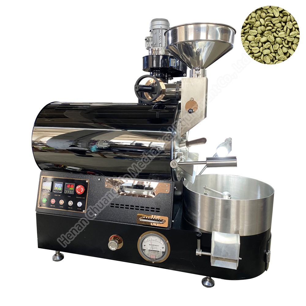 dong you 2kg automated small capacity turkish coffee roaster machine toper