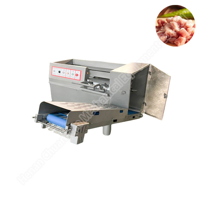 Meat slicer dicer cheese cube cut machine dice coconut meat machine