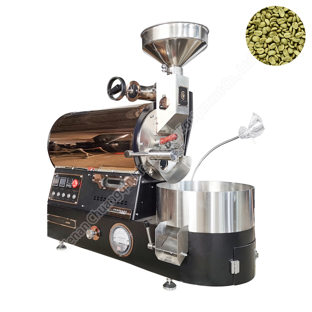 dong you 2kg automated small capacity turkish coffee roaster machine toper