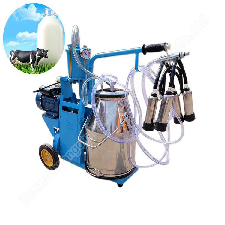 Extraction from cow milk sucking hand milking machine carousel for cows