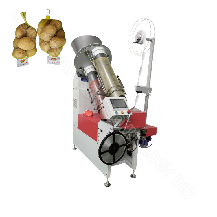 Fresh Potato Mesh production line Net Bag Packing Machine