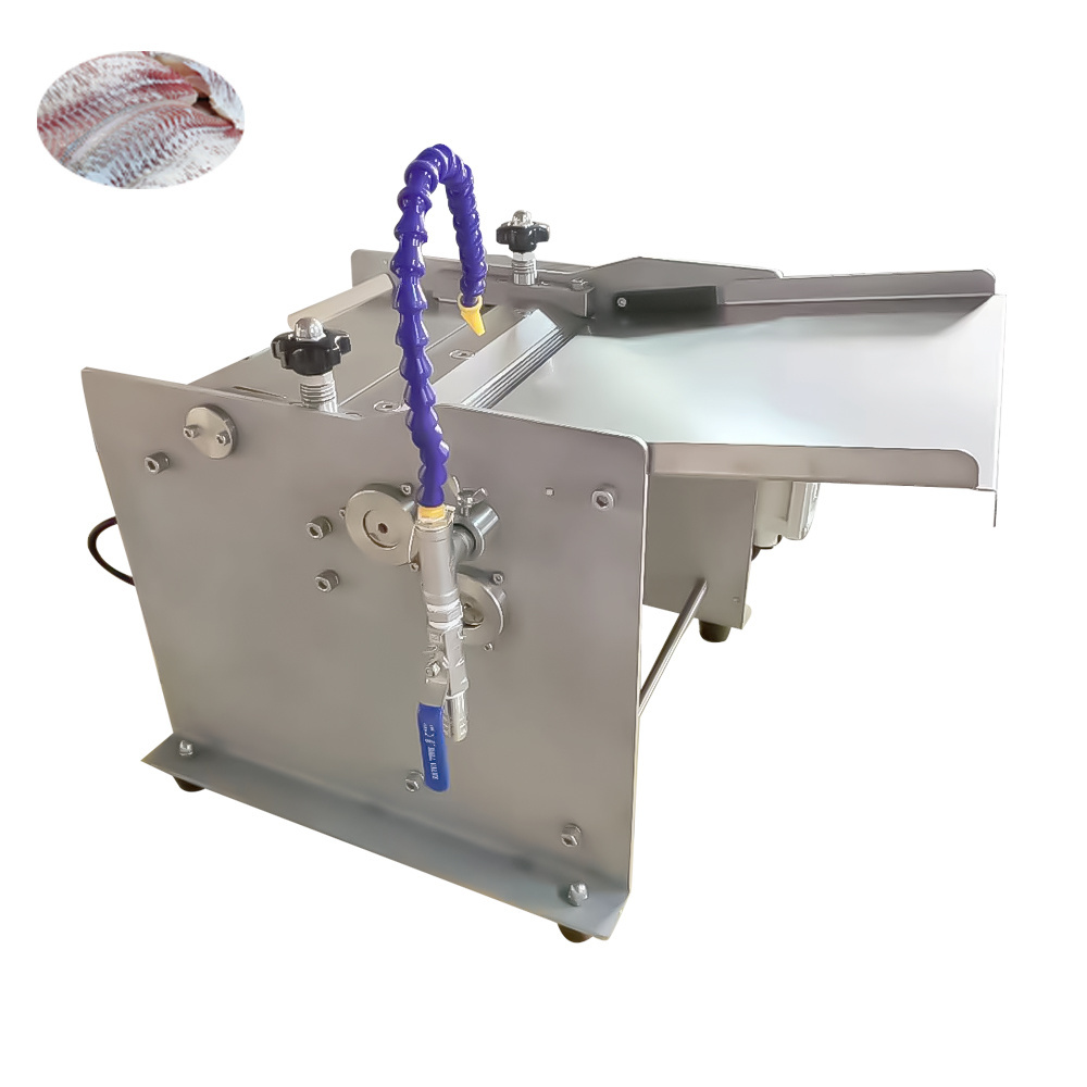 Fish Processing Machines Flatfish Skin Peeling Machine Large Industrial Fish Skin Removal