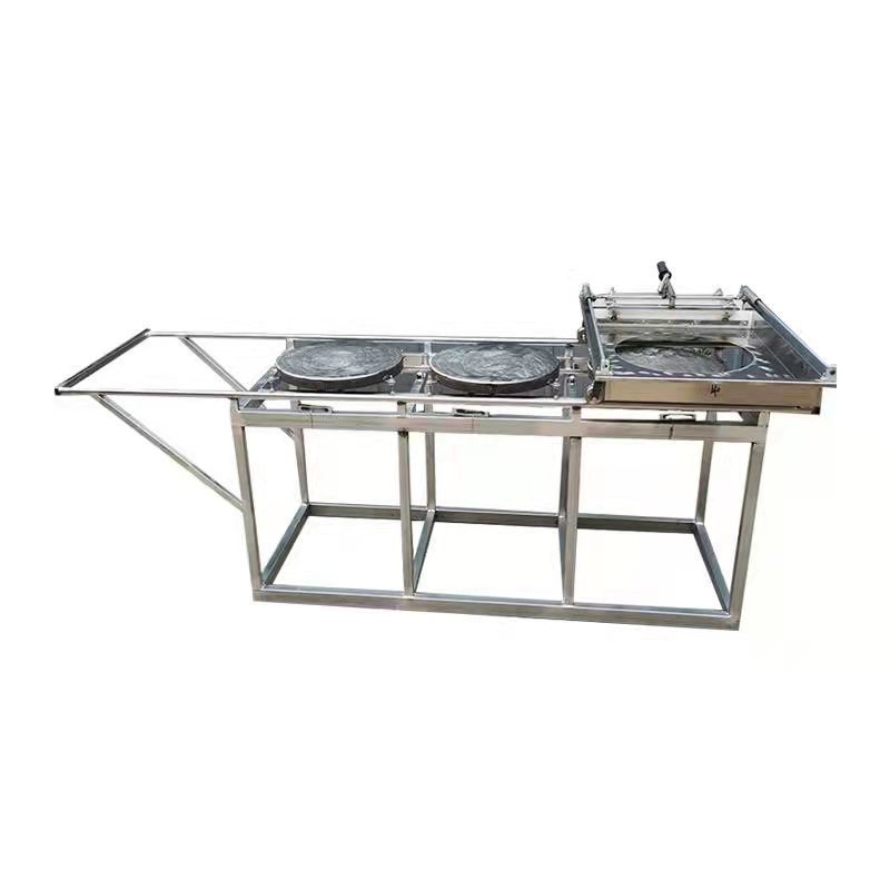 Tortilla thin food grade stainless steel dosa crepe maker Injera making machine automatic