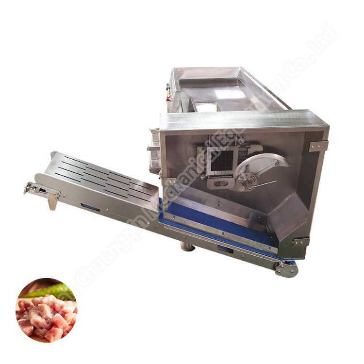 Commercial meat dicer industrial meat cuber cheese dicing cutting machine cheese dicing machine