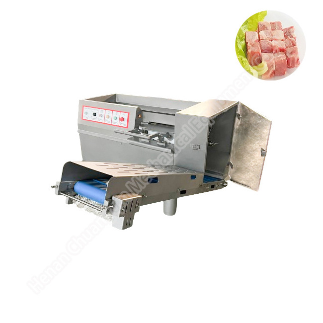 Frozen meat cube slicer cheese cutter cubes meat cuber