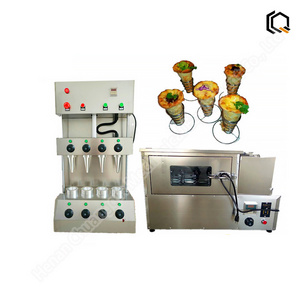 Cone Pizza Making Machine Automatic Electric Cone Pizza Maker Machine Pizza Rotary Oven Machine