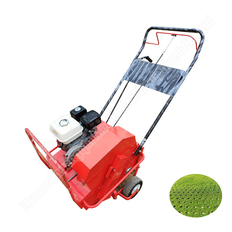 Aerator Heavy Duty Hole Machine Root Aeration Permeate Water Gasoline Engine Puncher lawn Grass Punching Machine