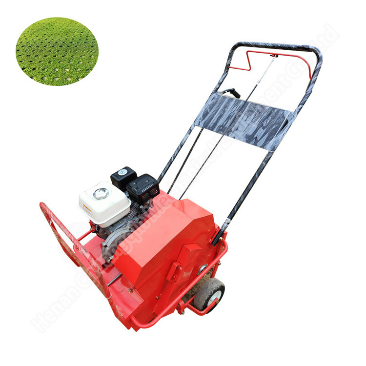 Aerator Heavy Duty Hole Machine Root Aeration Permeate Water Gasoline Engine Puncher lawn Grass Punching Machine