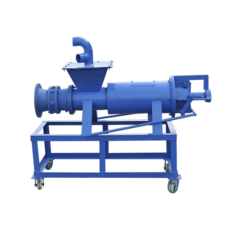 Chicken manure dryer dung manure dewatering machine cow dung drying machine