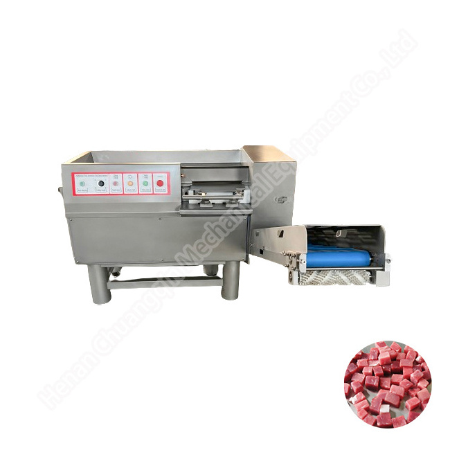 Industrial meat dicer capacity 150 meat dicer machine cubemeat dicer machine cube meat slice and dice machine