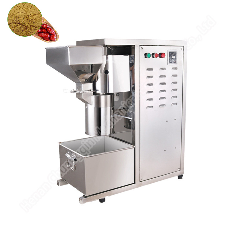 Flaxseed manufacturing industrial Nut Sunflower Powder Grinding Machine Peanut Crusher fresh Ginger Grinder