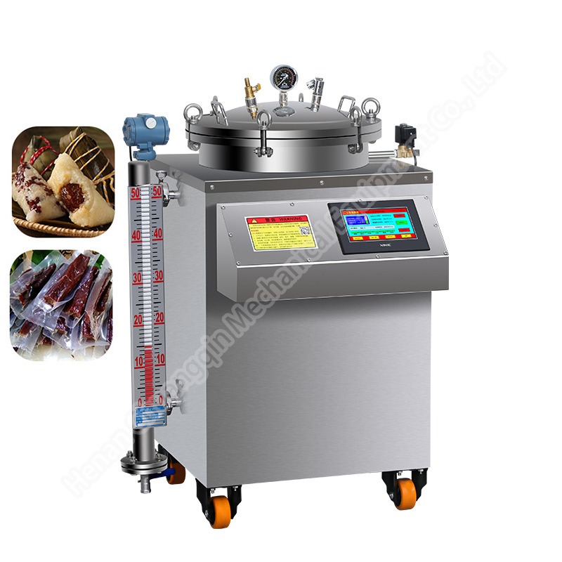 Food grade sterilizer steril food machine Horizontal Retort