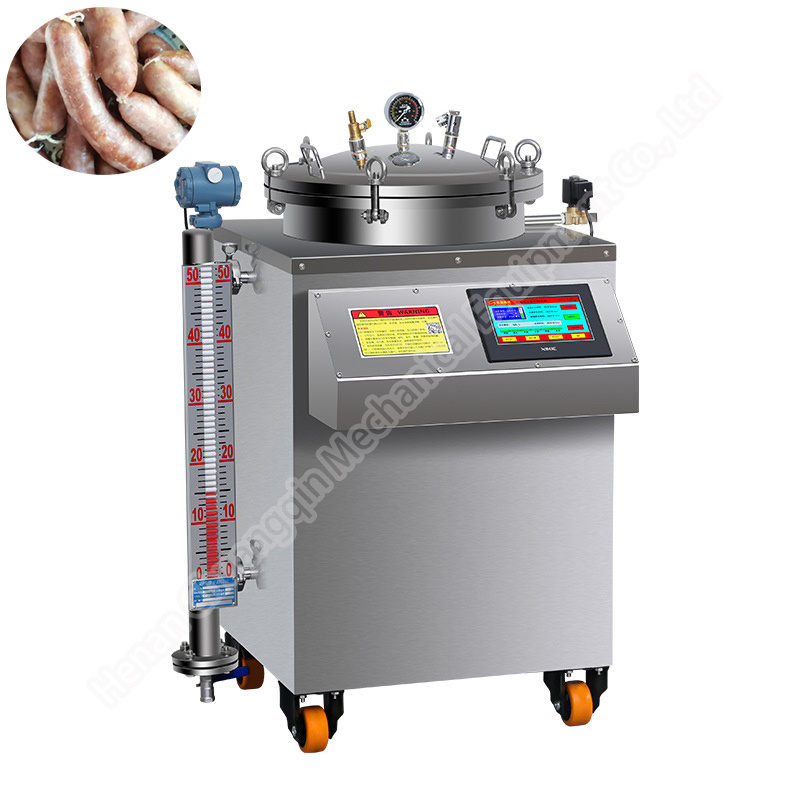 Food grade sterilizer steril food machine Horizontal Retort