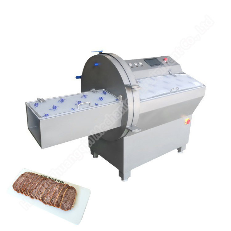 Band Sa Cutter Industrial Frozen Meat Slicing Machine Chicken Breast Slicer