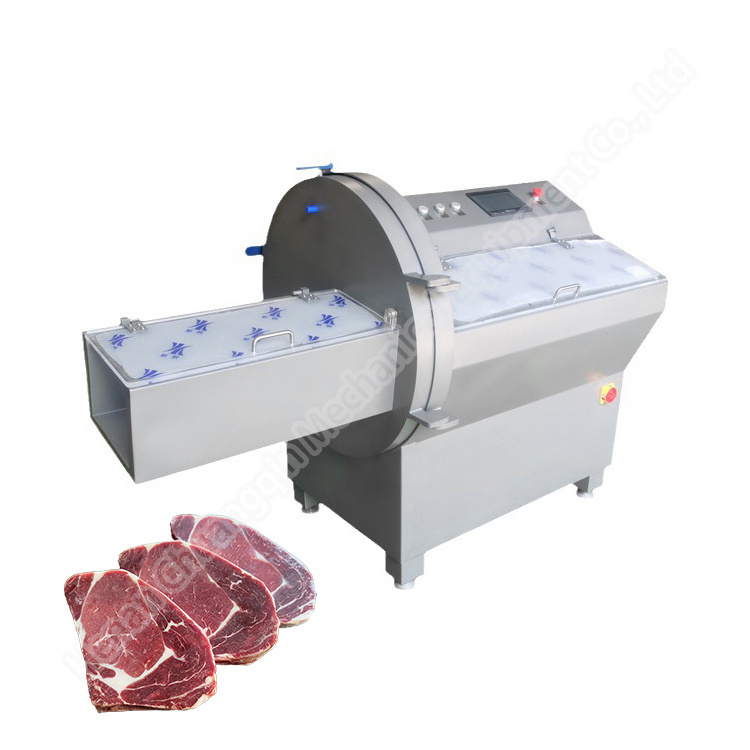 Band Sa Cutter Industrial Frozen Meat Slicing Machine Chicken Breast Slicer