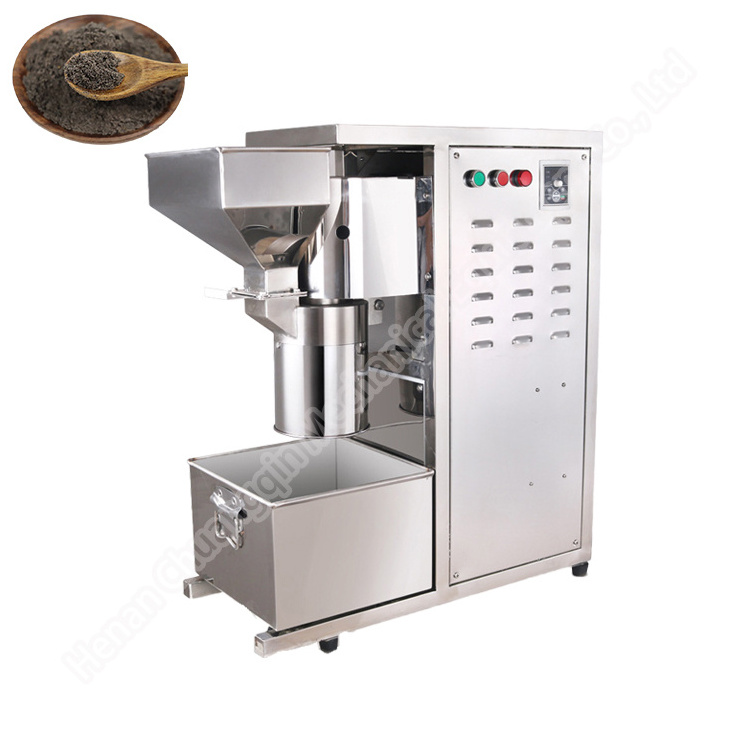 Flaxseed manufacturing industrial Nut Sunflower Powder Grinding Machine Peanut Crusher fresh Ginger Grinder