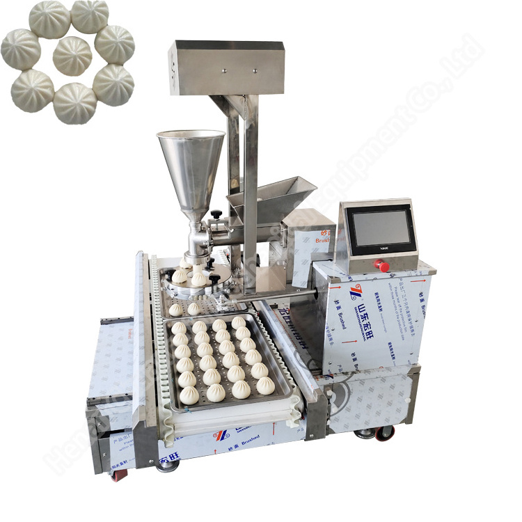 Kibbeh Filling Machine Siomai Making Machine Automatic Chinese Bao Stuffed Steam Bun Making Machine