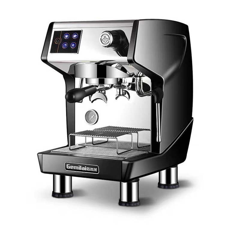 commercial manual espresso two group head one touch coffee machine