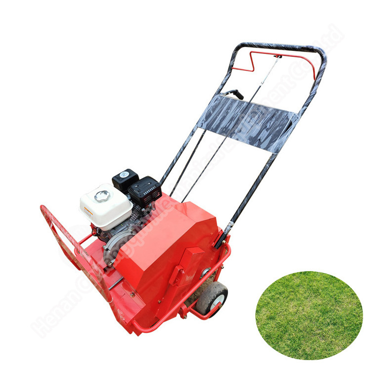 Aerator Heavy Duty Hole Machine Root Aeration Permeate Water Gasoline Engine Puncher lawn Grass Punching Machine