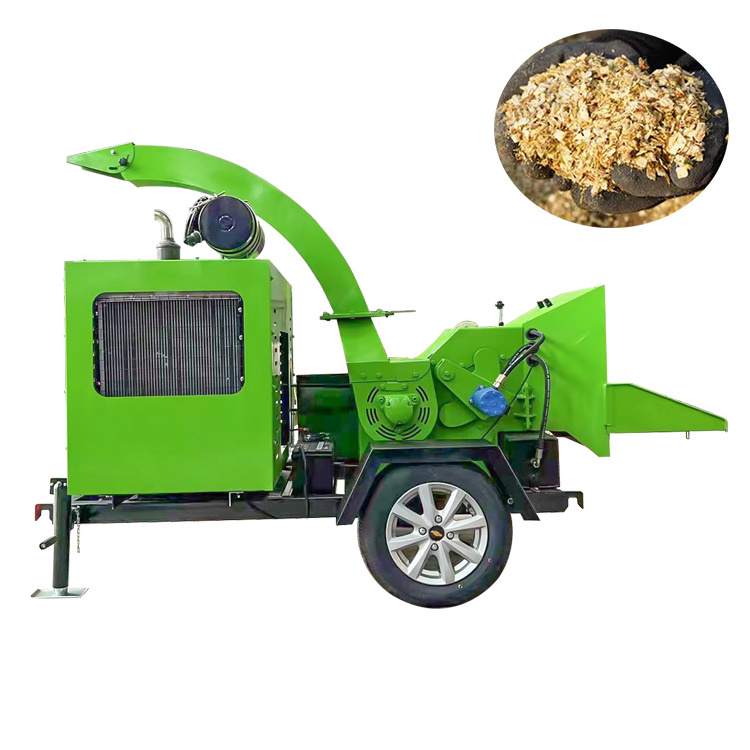 15hp wood shredder wood-chipper wood chipper 6 inch