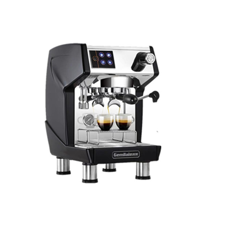 commercial manual espresso two group head one touch coffee machine