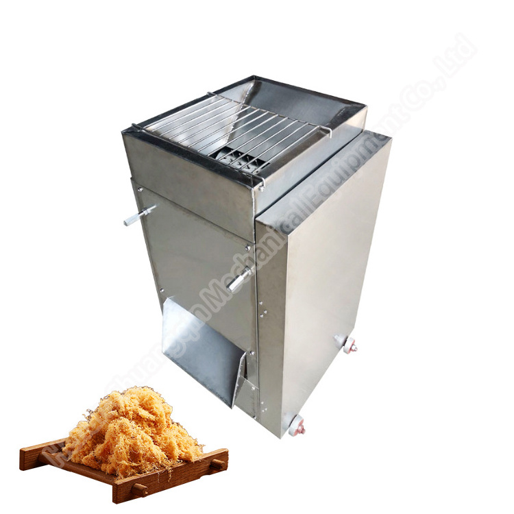 Shredded fish and meat dry cooker pan meat floss frying machine