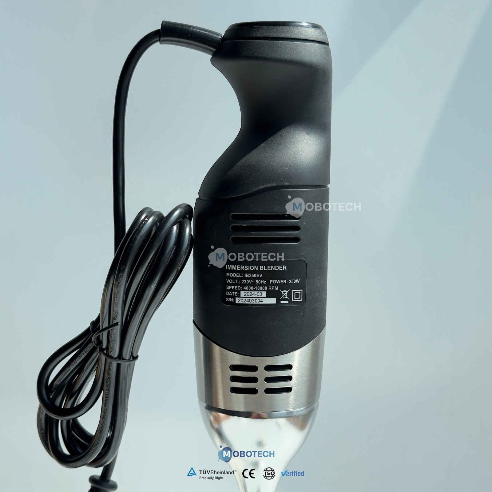 commercial immersion blender small 250EV 220EV  EVElectric hand stick blender mixer cuisine immersion blender