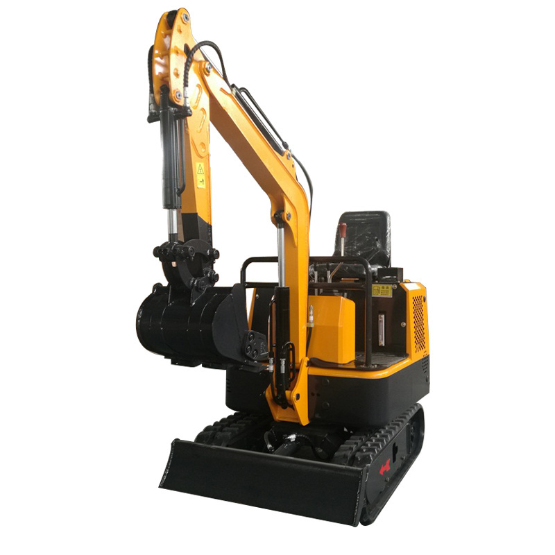 Factory Supply mini skid steer loader wheel loader With Angle Broom Snow Blower Attachment