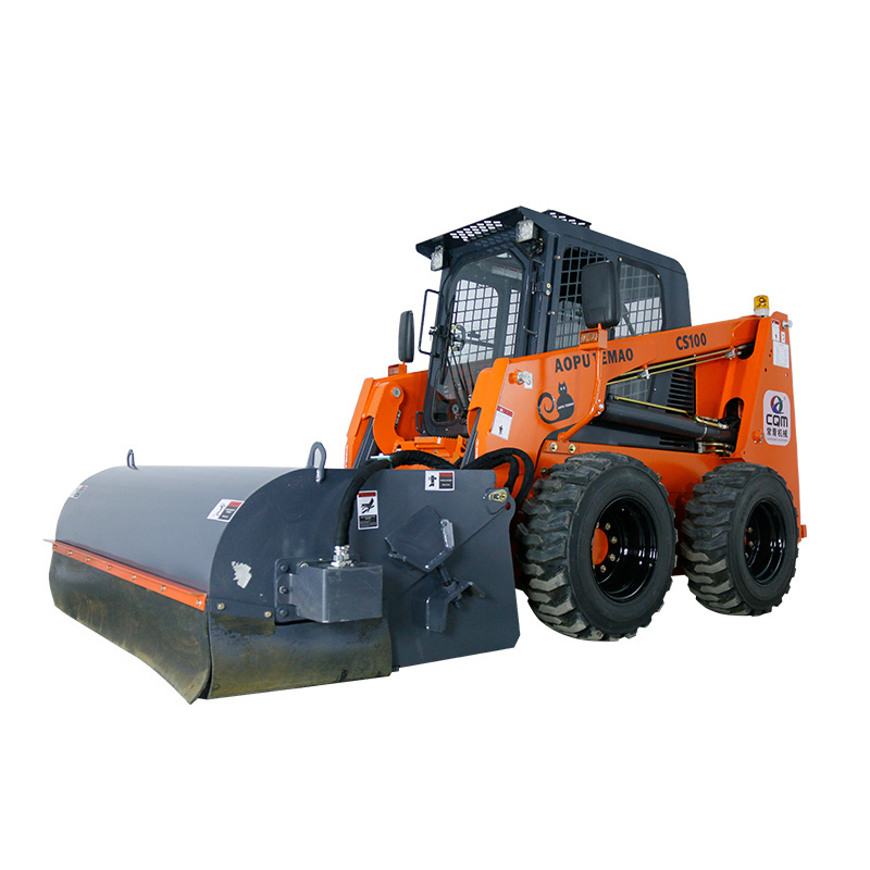 China Supply Wheel Skid Steer Loader Mini Diesel Skid Steers With Cheap Price