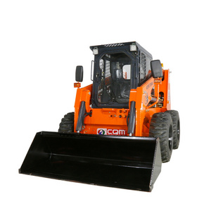 China Supply Wheel Skid Steer Loader Mini Diesel Skid Steers With Cheap Price