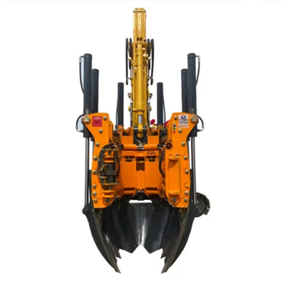 FAST DELIVERY  Good Condition tree spade removing machine for tractor skid steer loader