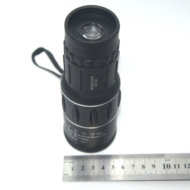 High Power 16x52 Optical Lens Monocular Dual Focus Optics for Hunting Outdoor Telescope for Enhanced Viewing