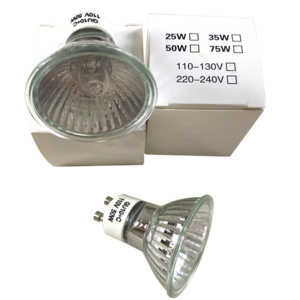 75W Halogen Light Bulb, Halogen Replacement Bulb GU10, Halogen Heater Bulb for Candle Warmer