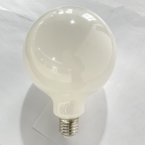 Milky White Glass Lamp Shade G125 Large Globe Edison Bulb 10 Watt LED E27 Screw 6500K 230V CE Certified Decor Bulb LED