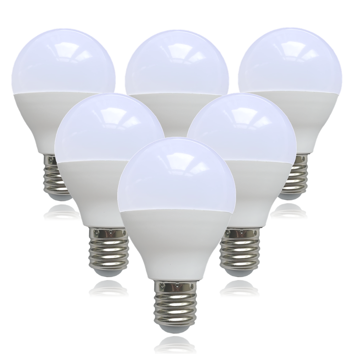 A15/G45 Golfball LED Bulb, E17 Intermediate Base 5W 500lm, Ceiling Fan Light Bulb Bulk Sale