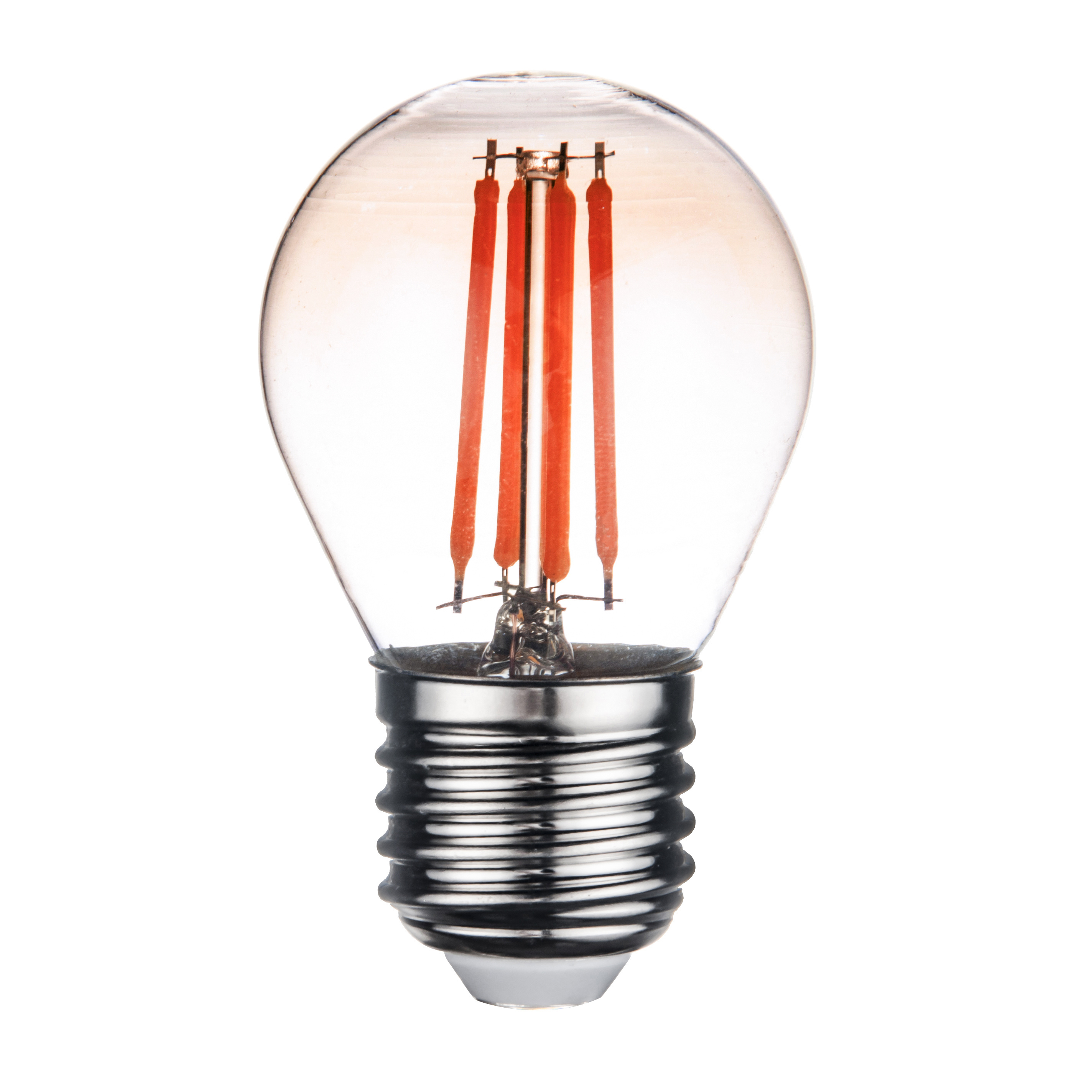 E26 E27 G45 Soft Glow 2700K Warm White 2W 4W 6W Retro Filament Bulb Global Edison Light 100V 120V