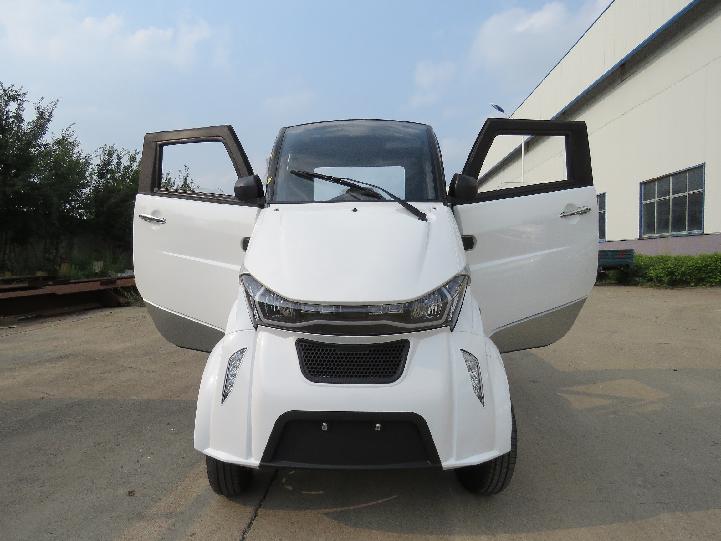 JINMA Hot selling 4 seats mini electric car low speed electric vehicle import from China  cheap electric rickshaw