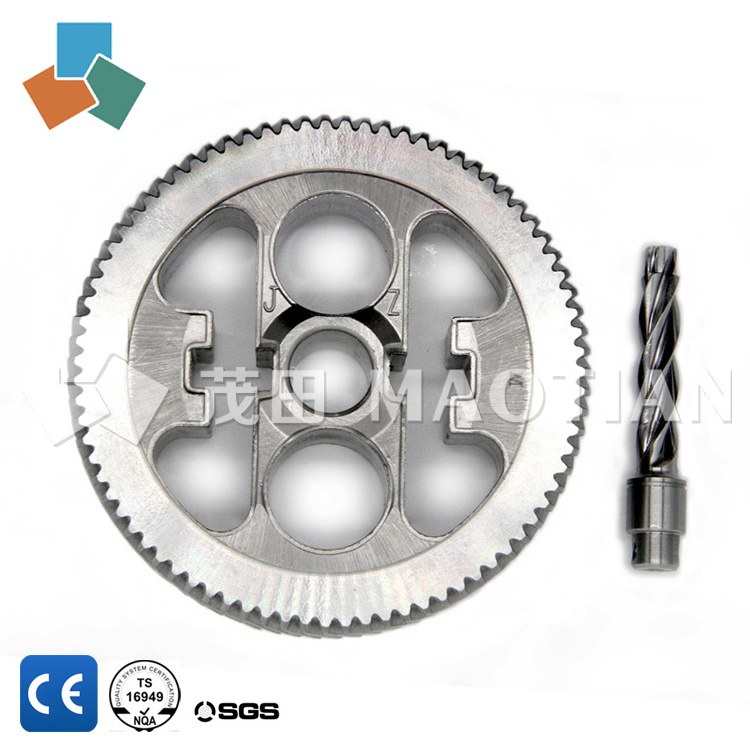 CNC high quality spur transmission gear for low speed reducer gearbox / rack and pinion gears/gear reducer