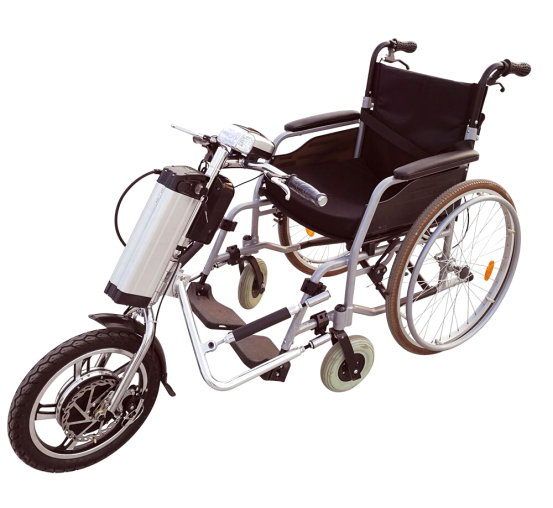 Cheapest Hot selling handcycle electric wheelchair trailer wheelchair motor conversion kit